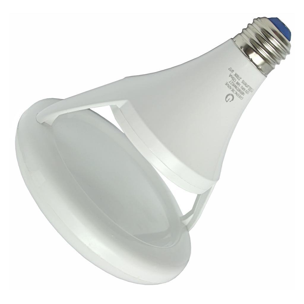15.5 watt 120 volt BR40 Medium Screw Base 3000K Natural White Dimmable Flood LED 1