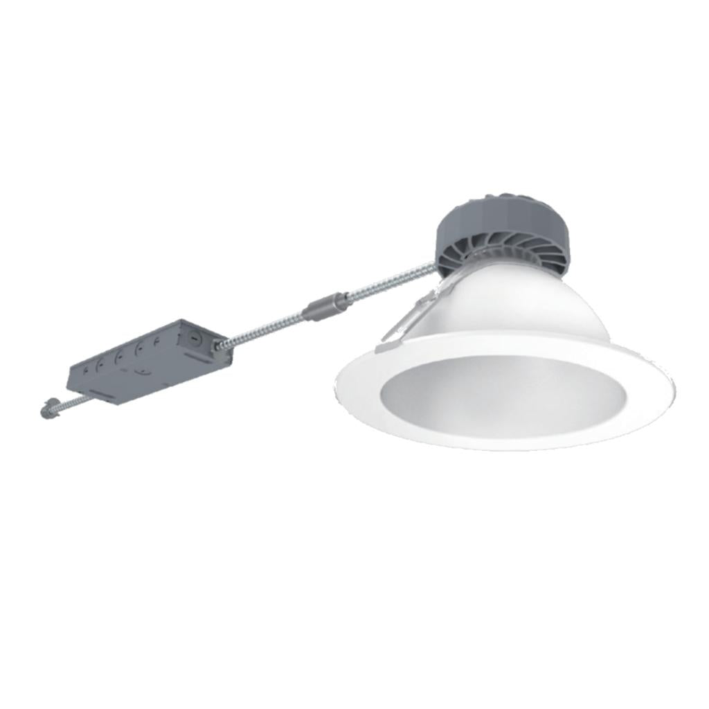 9.5" Selectable watt 120/277 volt 5000K Daylight LED Recessed Downlight 1