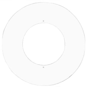 4.1" White Downlight Goof Ring 1