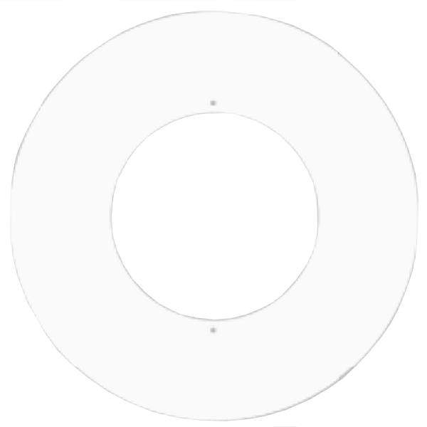 4.1" White Downlight Goof Ring 1