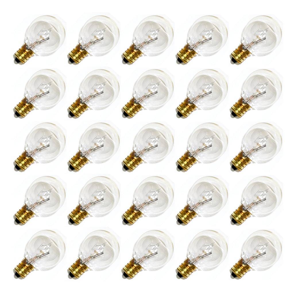 G30 Candelabra Screw Base Clear (25 pack) 1