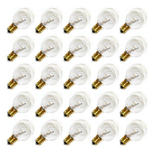 G30 Candelabra Screw Base Clear (25 pack) 1