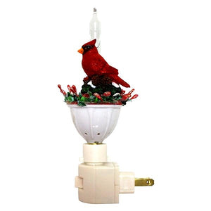 6" Cardinal Bubble Light Night Light 2