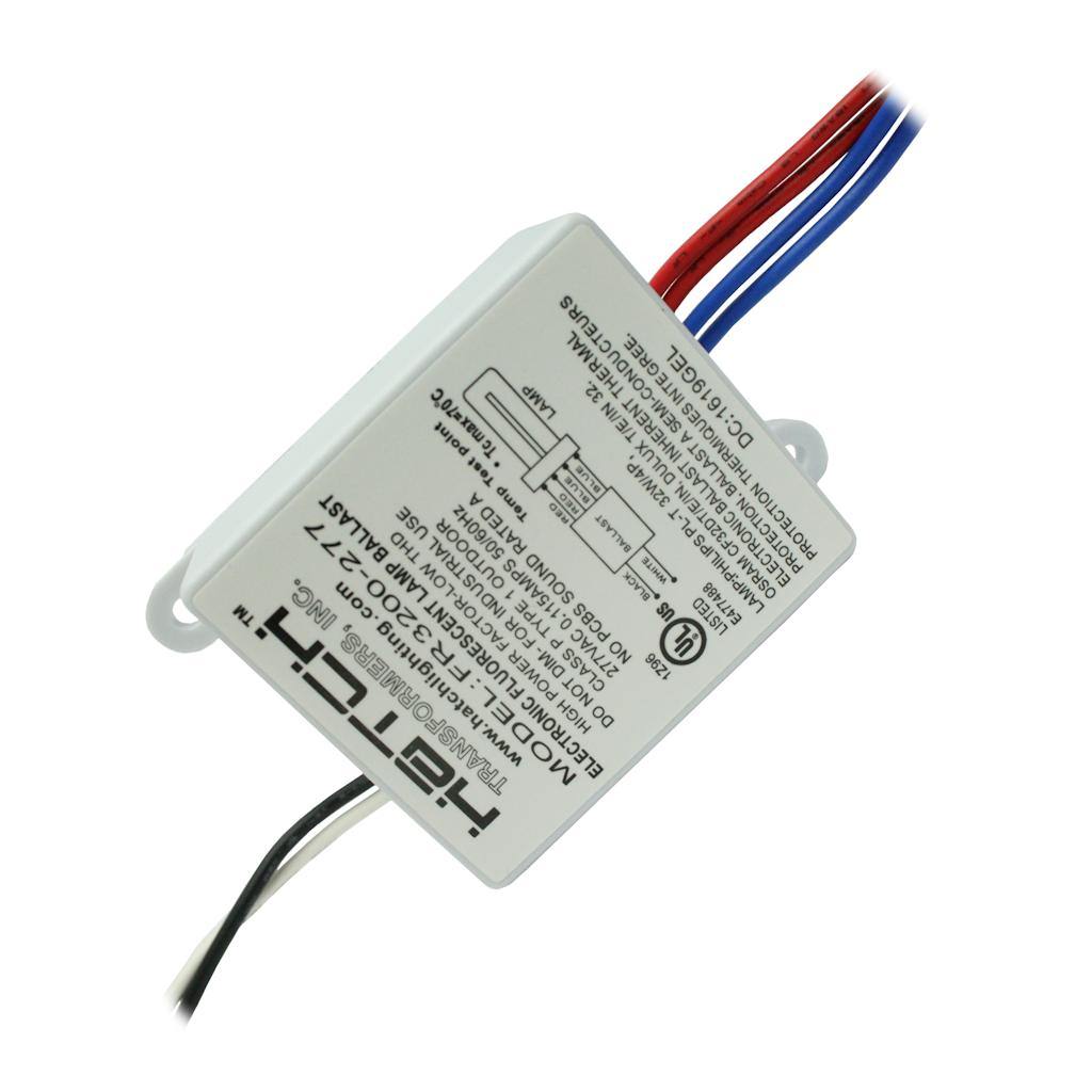 1 Lamp 277 volt CFL Ballast 1