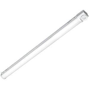 4' 34.4 watt 120/277 volt 5000K Daylight Dimmable Strip Light Fixture with Occupancy Sensor 1