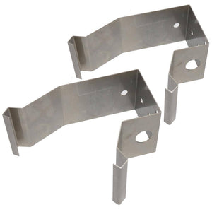 45° Stainless Steel Mounting Bracket (2 Pack) 1