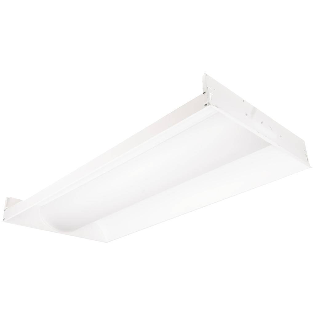 2' x 4' 67 watt 120/277 volt 4000K Cool White LED Troffer Kit 1