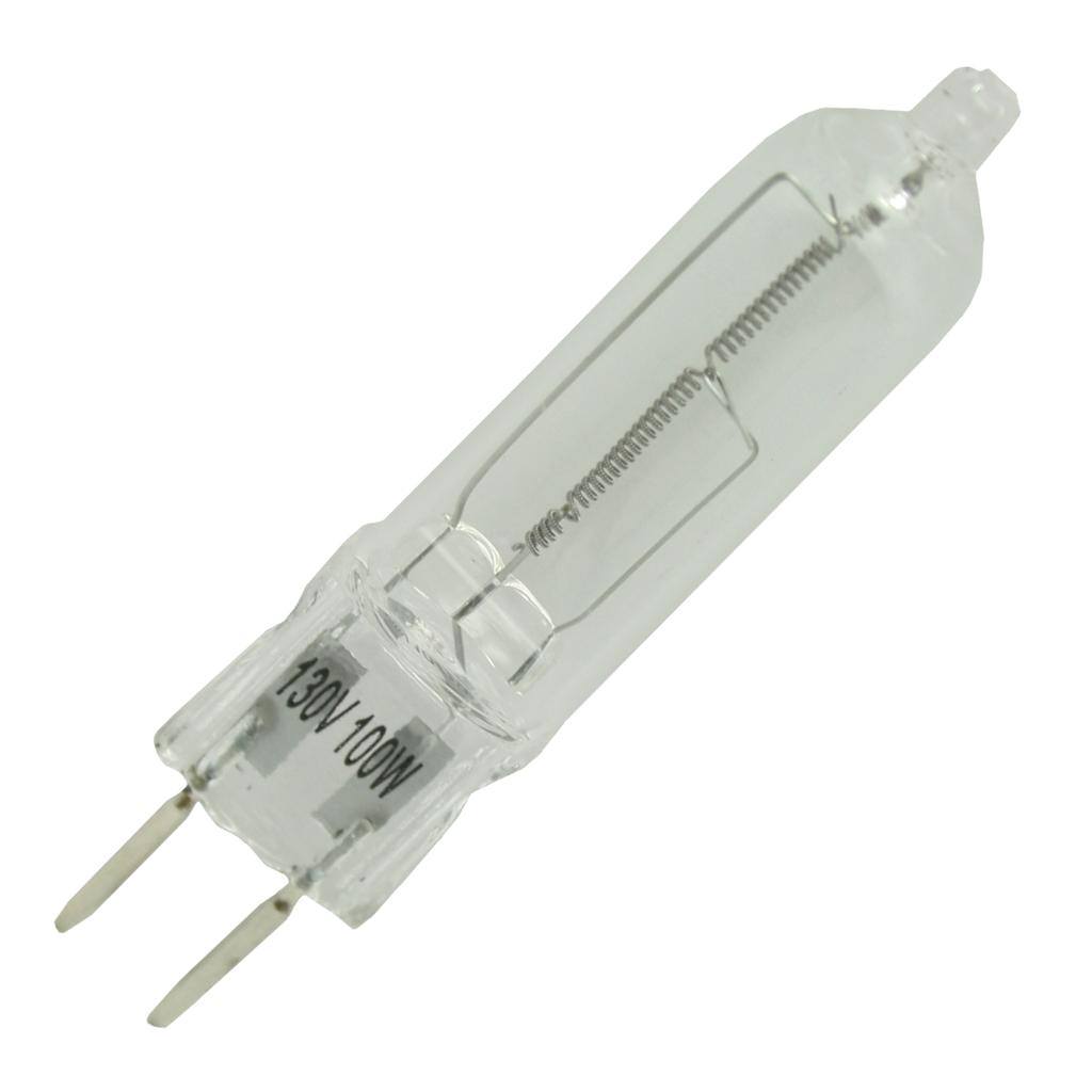 100 watt 130 volt T4 Bi-Pin Base Clear 1