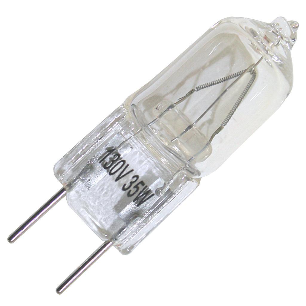 35 watt 130 volt T4 Bi-Pin Base Clear 1