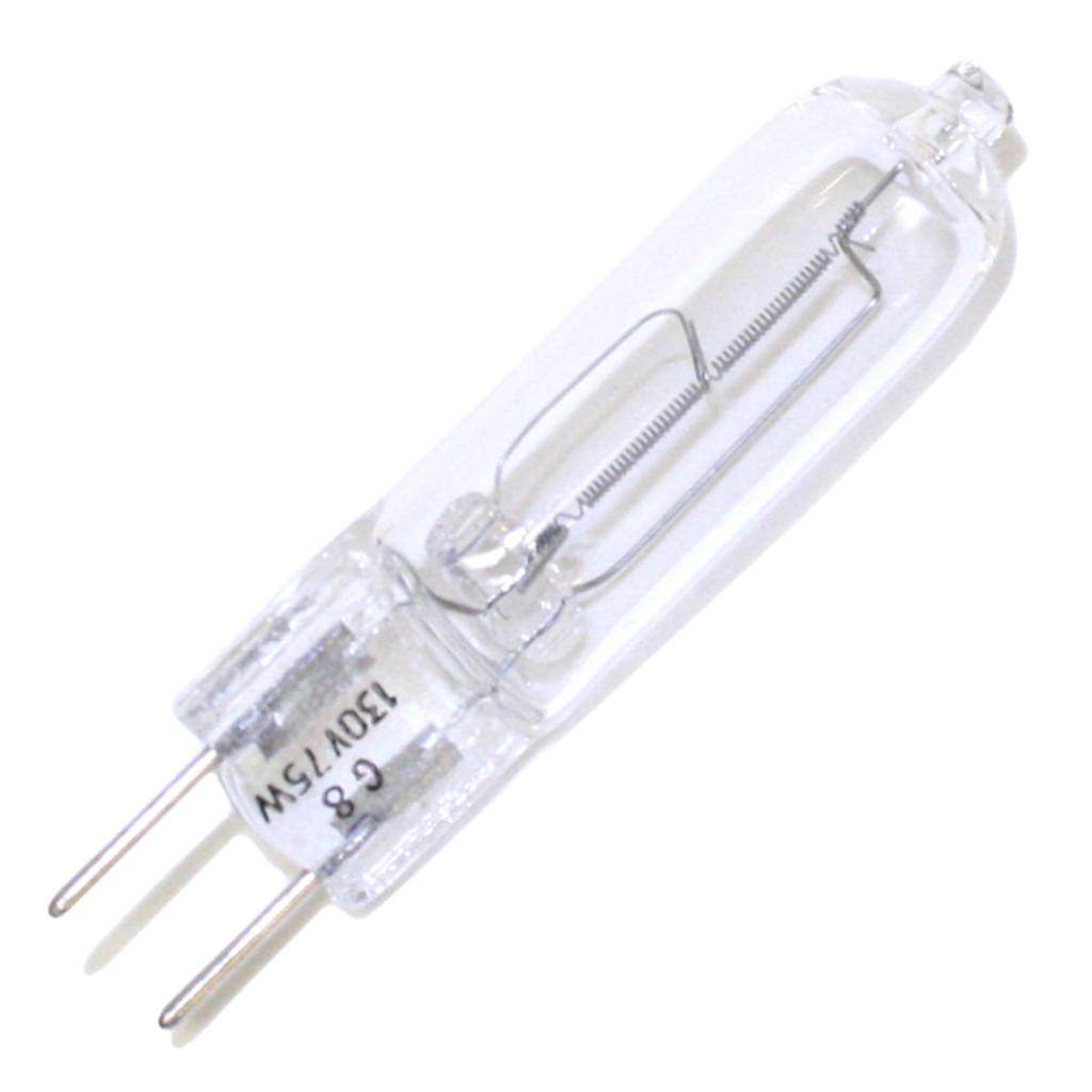 75 watt 130 volt 2850K JCD Bi-Pin Base 2850K Warm White Clear 1