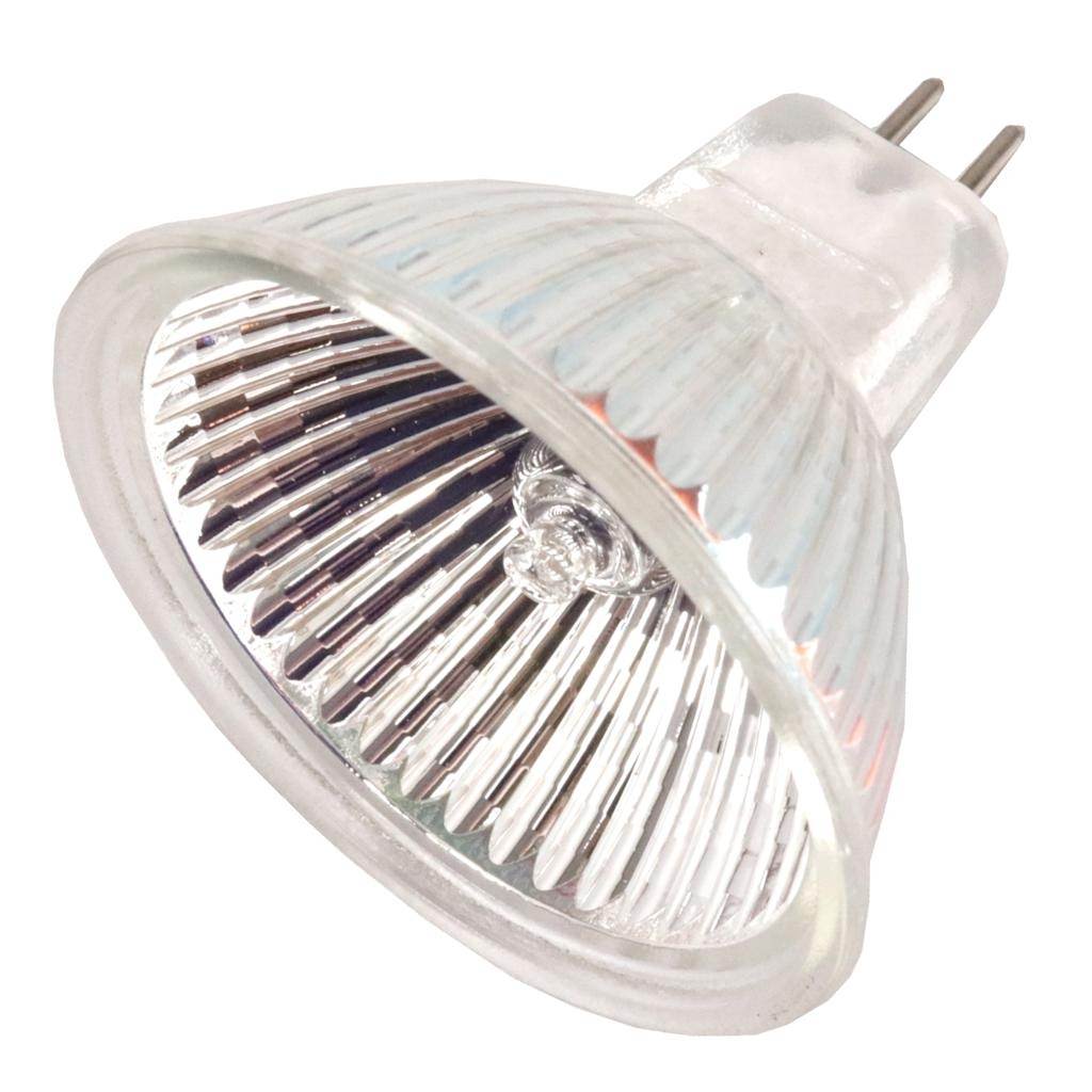 50 watt 12 volt MR16 Bi-Pin Base 2800K Warm White Wide Flood #FNV 1