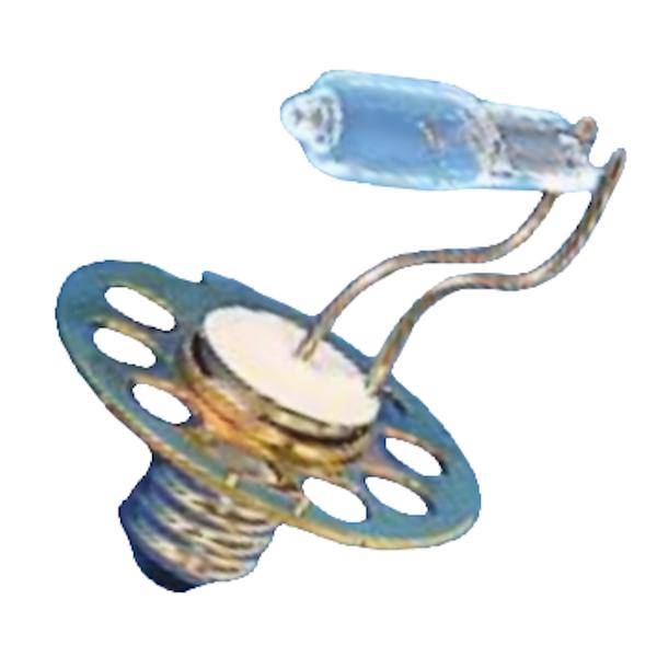 50 watt 12 volt (E14-26x18 Flange INAMI 50 Base) Clear 1