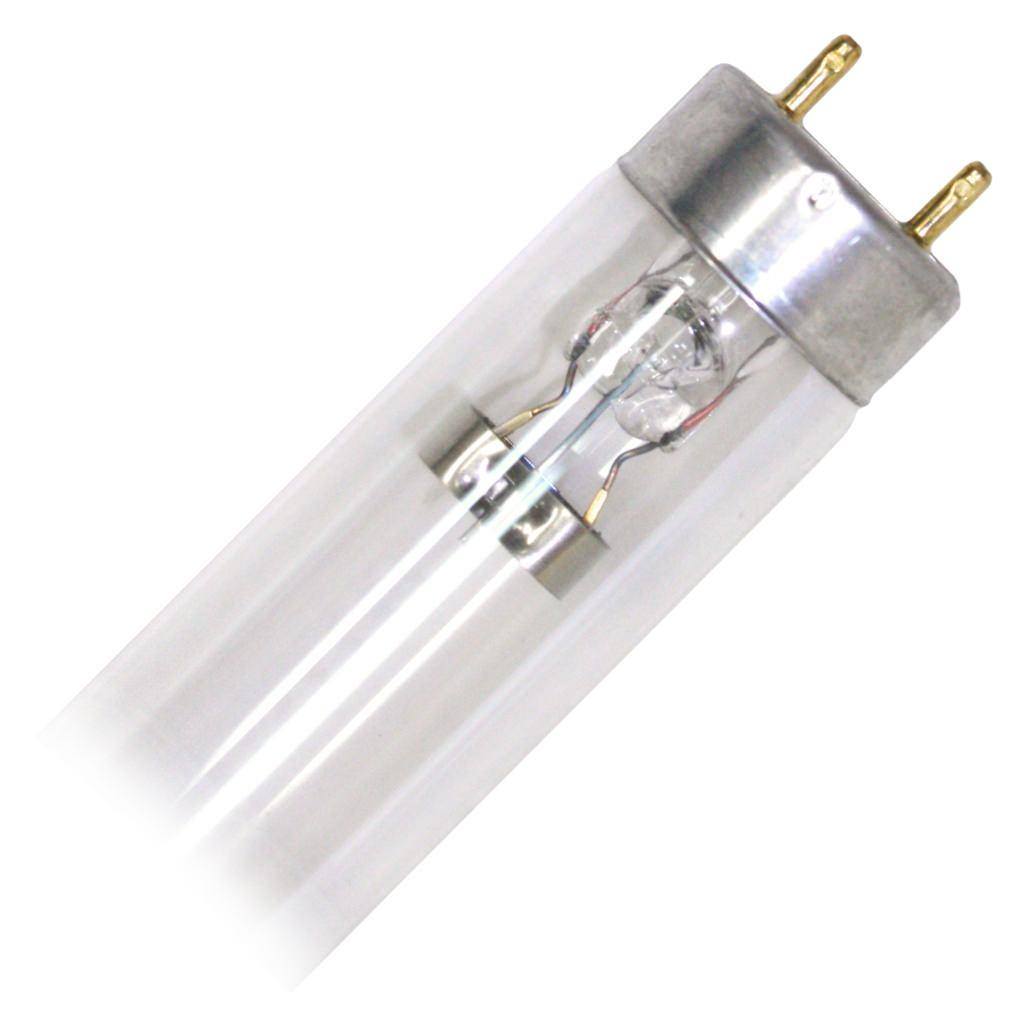 10 watt 46 volt T8 Medium Bi-Pin (G13) Base Clear Germicidal 1