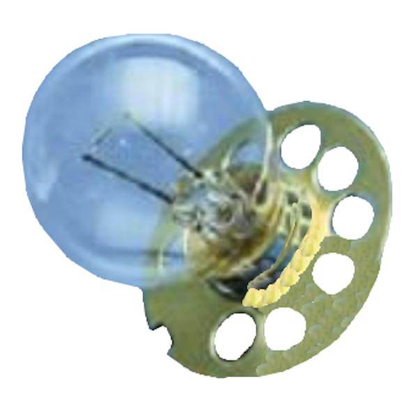 6 volt 4.5 Amp European Screw (E14) (26x18 Flange) Base Krypton 1