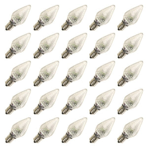 C7 Candelabra Screw Base Cool White LED (25 pack) 1