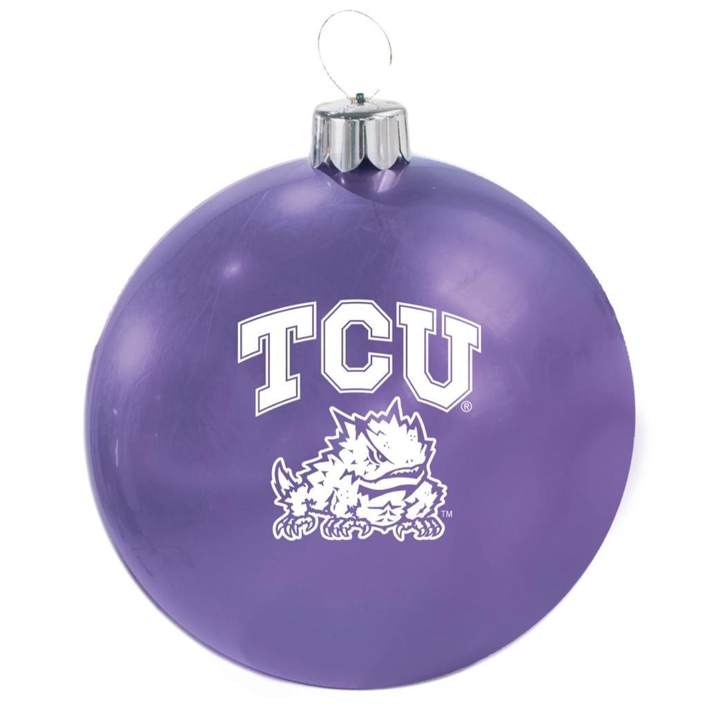 30" Purple Texas Christian University® Inflatable Ornament 1