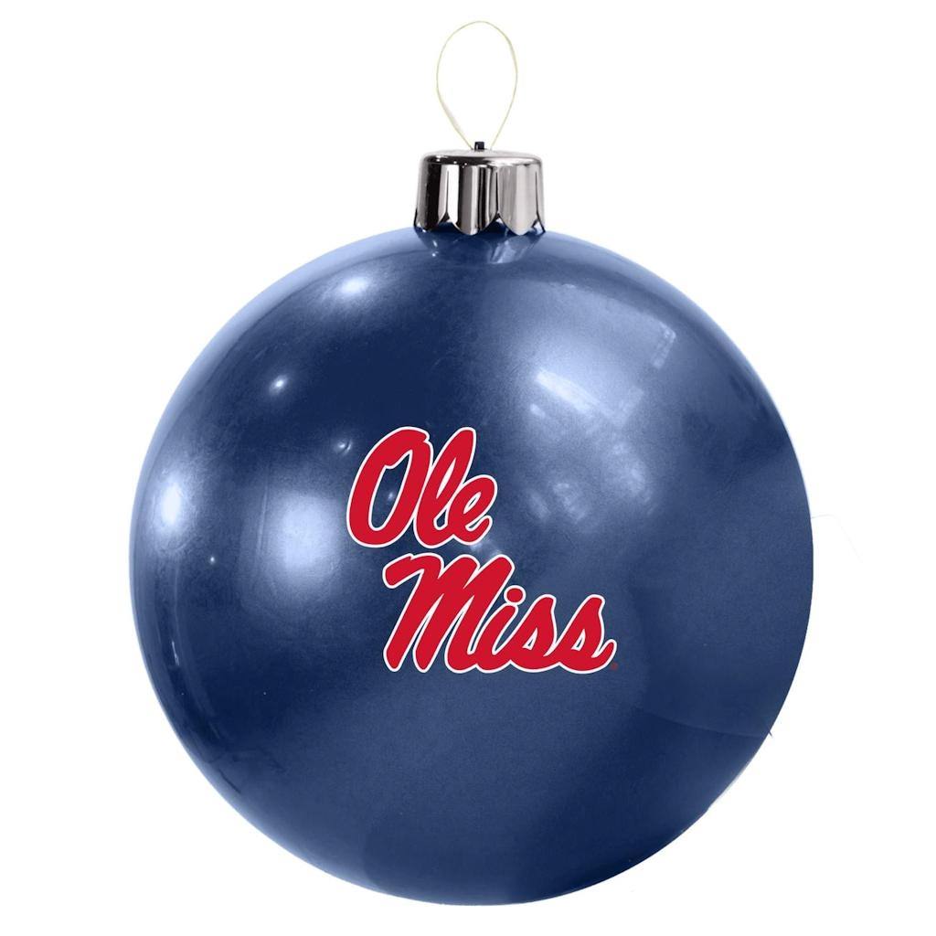 30" Blue University Of Mississippi® Inflatable Ornament 1