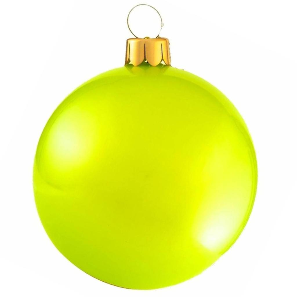 18" Lime Inflatable Ornament 1