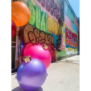 18" Purple Inflatable Ornament 3