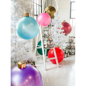 18" Lilac Inflatable Ornament 2