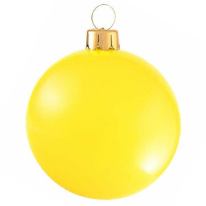18" Yellow Inflatable Ornament 1