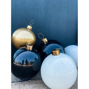 30" Black Inflatable Ornament 2
