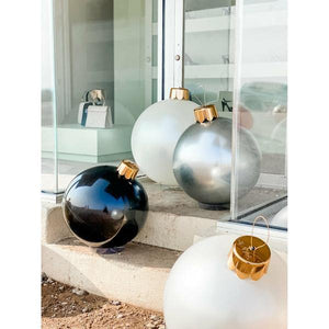 30" Black Inflatable Ornament 3