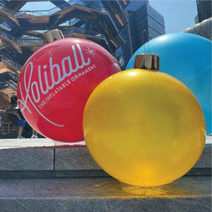 30" Yellow Inflatable Ornament 2