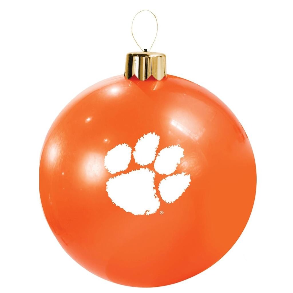 30" Orange Clemson® University Inflatable Ornament 1