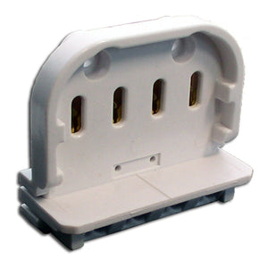4-Pin Base Slide or Base Mount CFL Socket 1