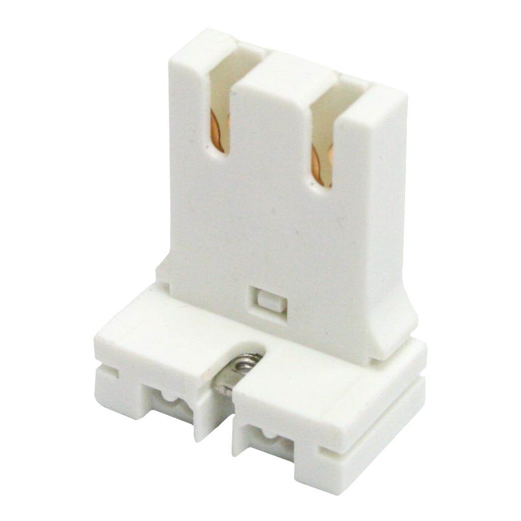 Medium Bi-Pin Fluorescent Lampholder T8/T10/T12 1