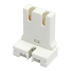 Medium Bi-Pin Fluorescent Lampholder T8/T10/T12 1