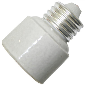 Porcelain Medium Screw Base (E26) Socket Extender (Extends Bulb 1.25") 1