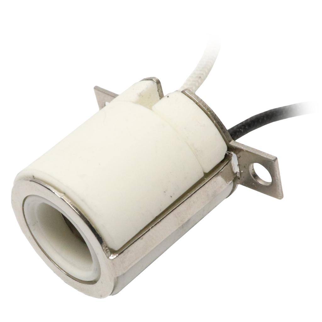 1000 watt Miniature Candelabra Base Lamp Holder with 2-Hole Mount 1