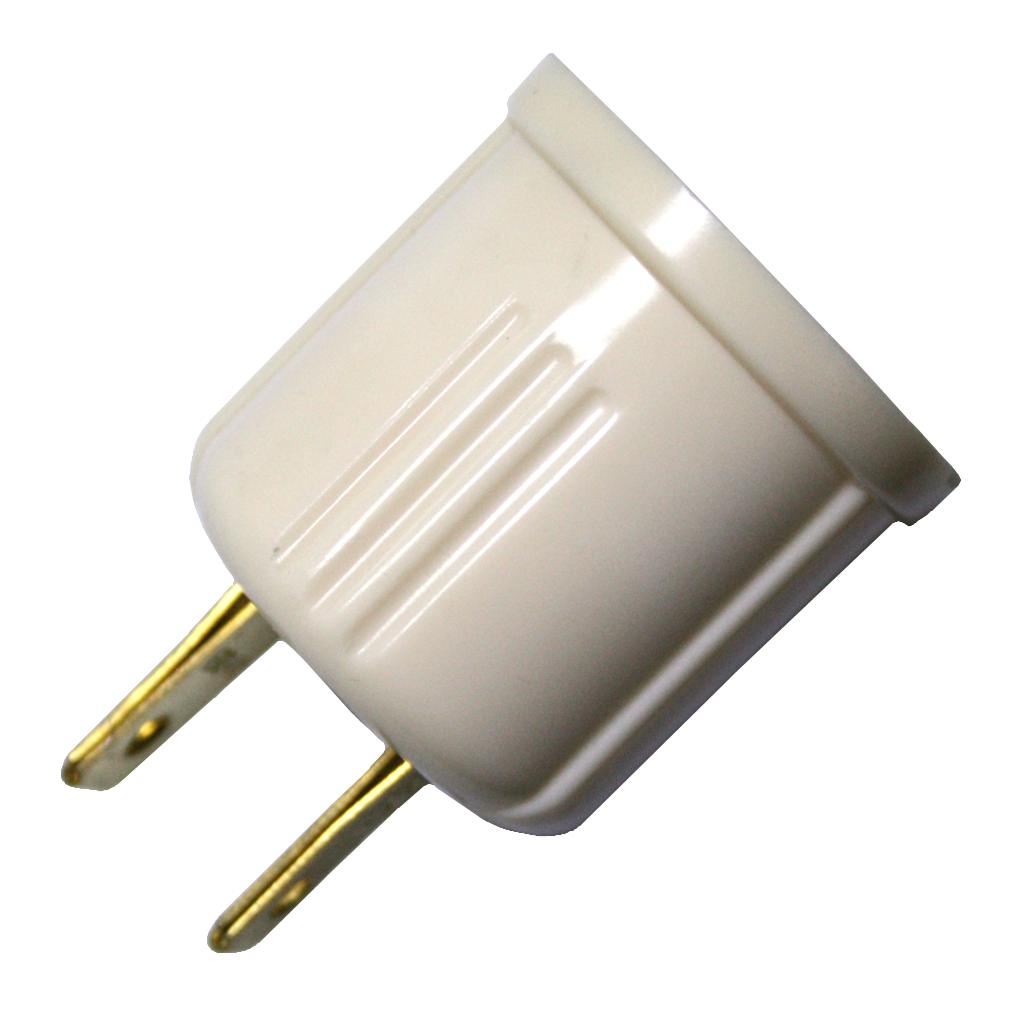Plug-In Receptacle to Medium Screw (E26) Adapter 1