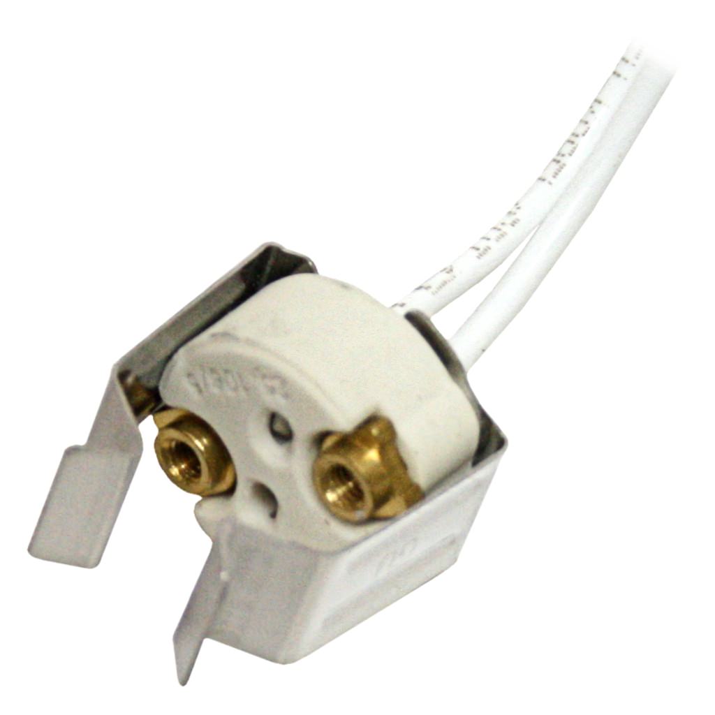 Halogen GU5.3 Lampholder Screw Mount 7" Leads with Clip 1
