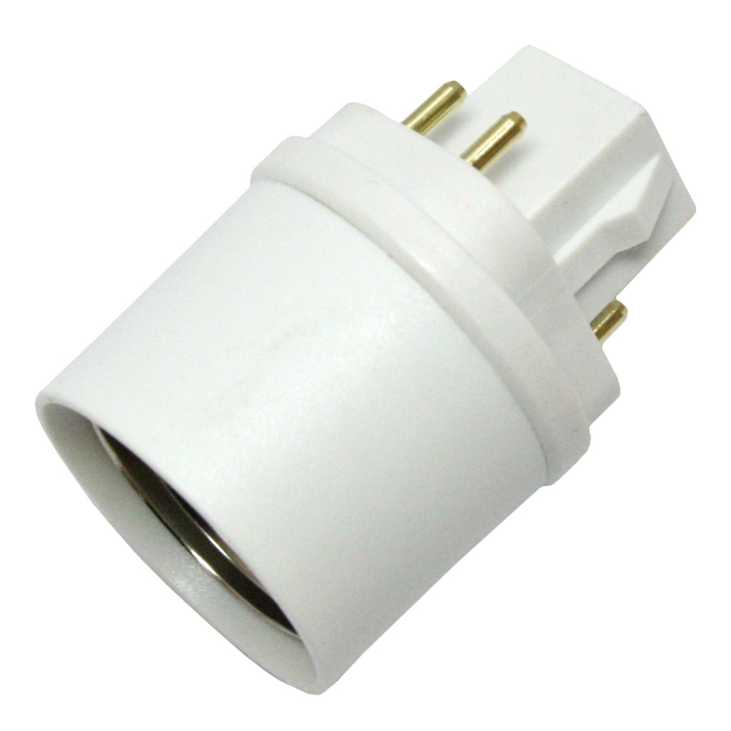 4-Pin G24q/GX24q to Medium Screw (E26) Adapter 1