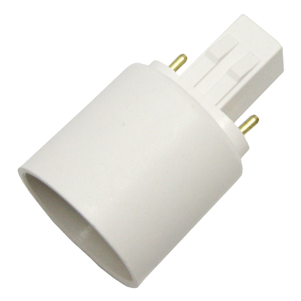 2-Pin Base to Medium Screw Base Adapter 1