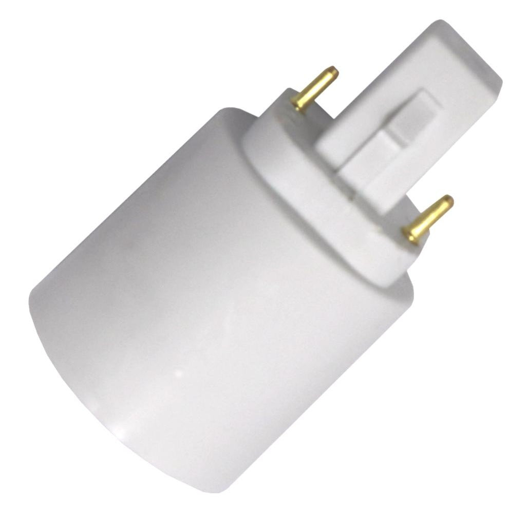 2-Pin Base to Medium Screw Base Adapter 1