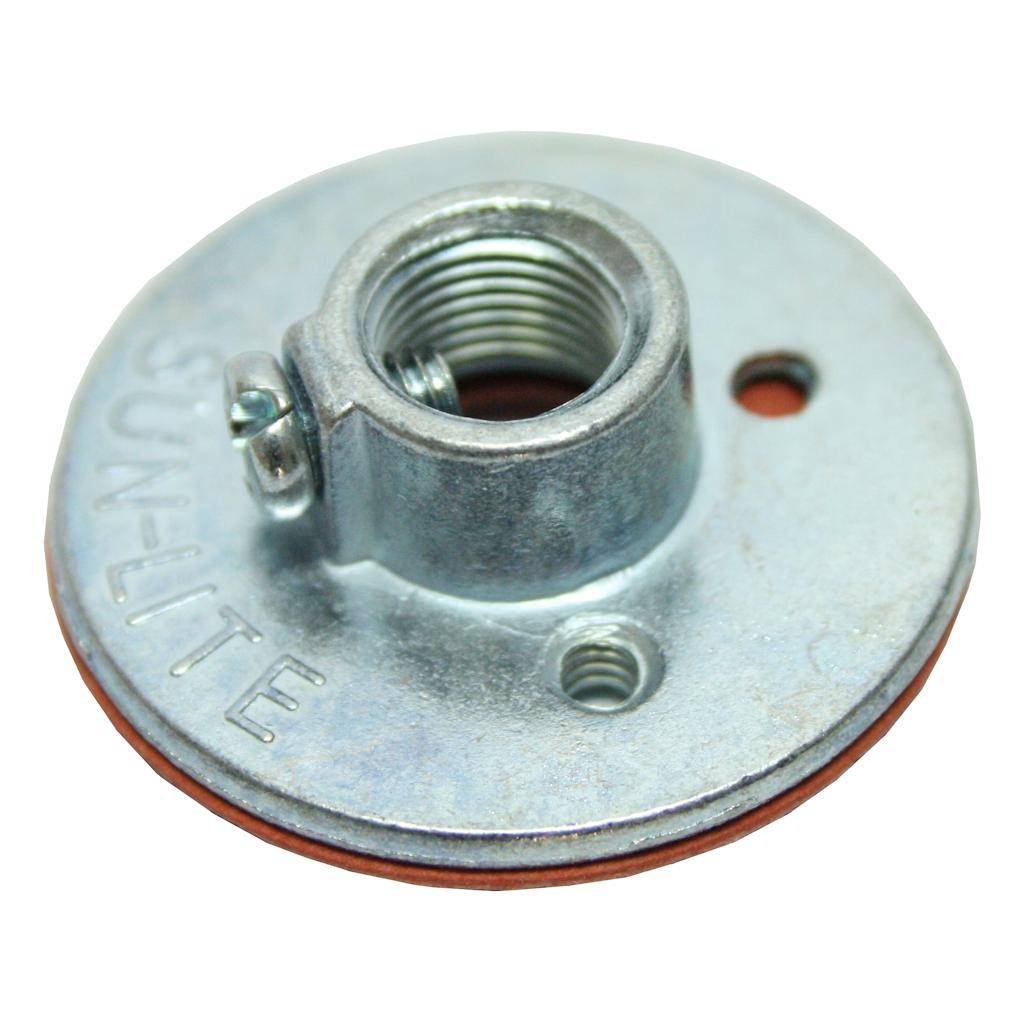 LHC-18-MED-IPS-NT 1/8" IPS CAP WITHOUT TABS FOR CERTAIN MEDIUM BASE LAMP HOLDERS 1