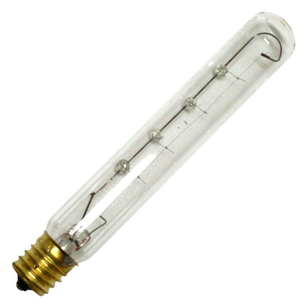 25 watt 130 volt T6.5 Intermediate Screw Base Clear 1