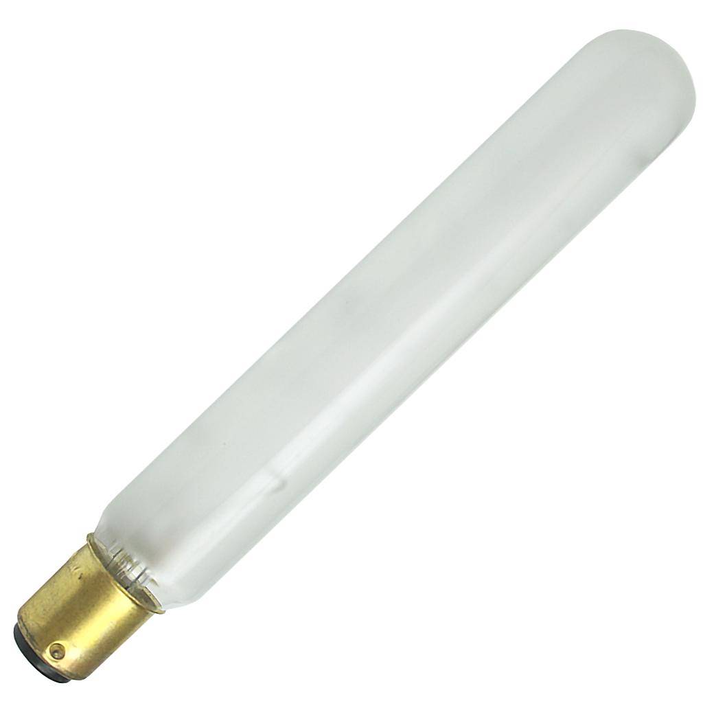 20 watt 130 volt T6.5 Double Contact Bayonet Base Frosted 1