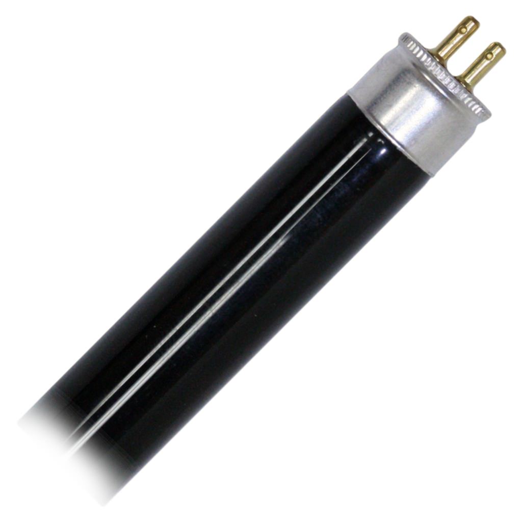 8 watt 12" T5 Miniature Bi-Pin Base Black Light Blue 1