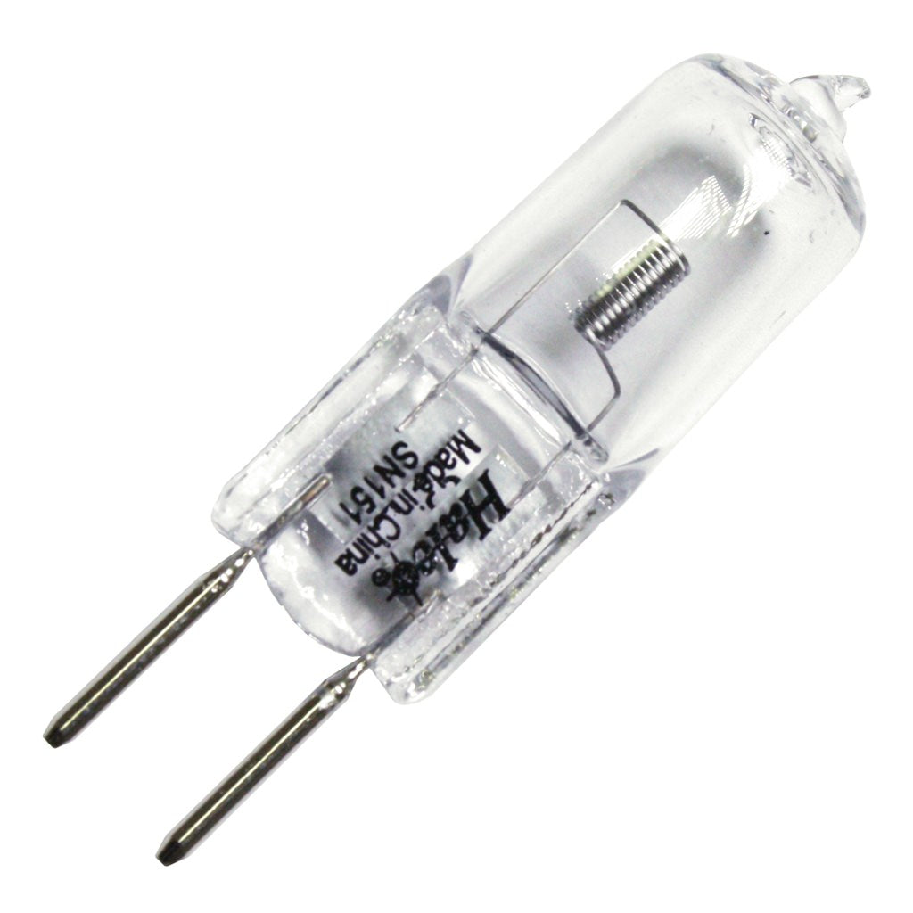 75 watt 12 volt Bi-Pin Base Clear 1