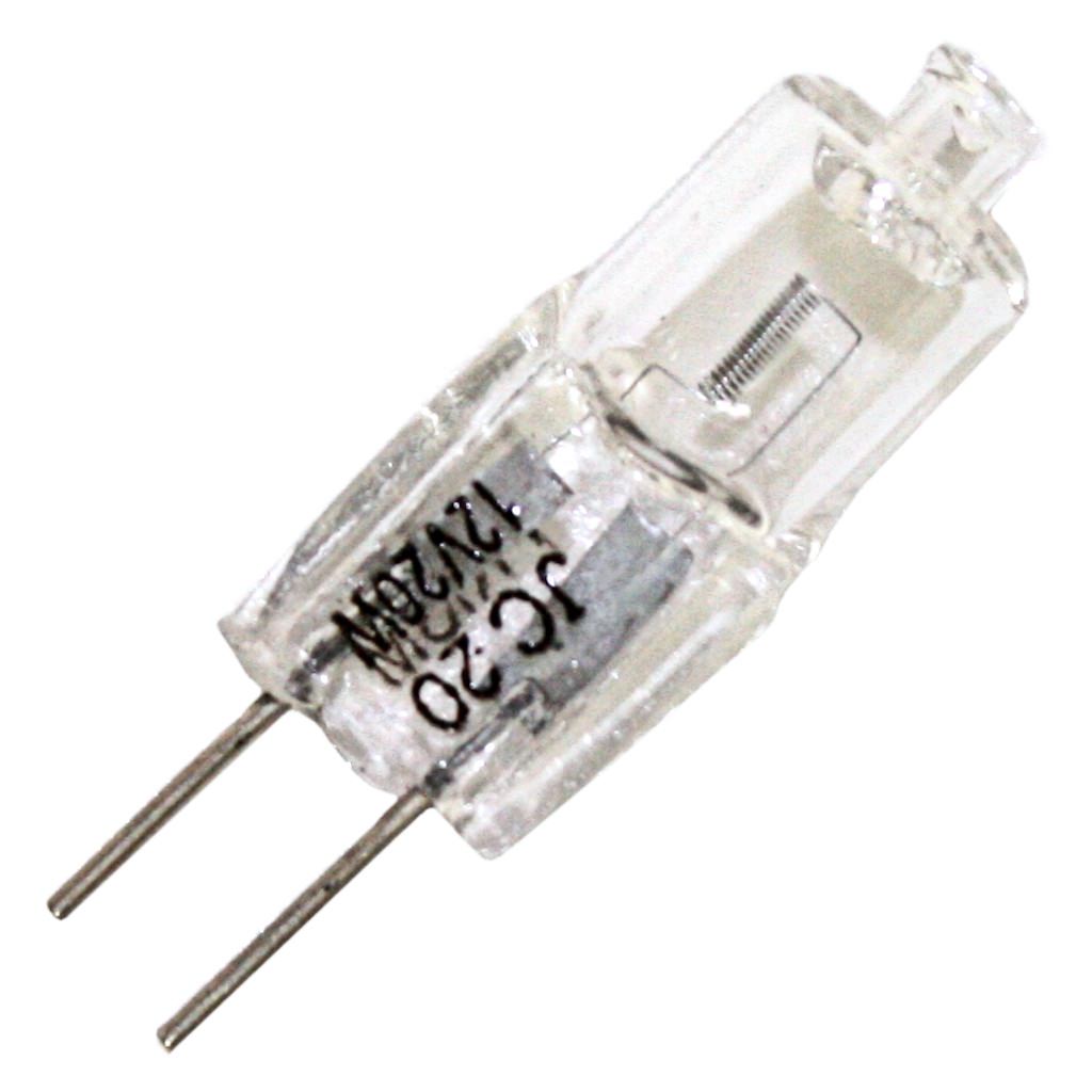 20 watt 12 volt T3 Bi-Pin Base Clear 1