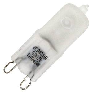 40 watt 120 volt T4 Bi-Pin Base Frosted 1