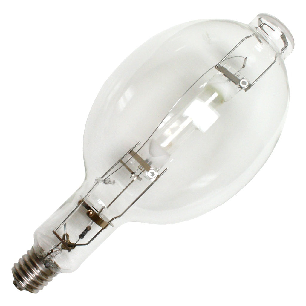 1,000 watt BT56 Mogul Screw Base 4000K Cool White Clear Metal Halide 1