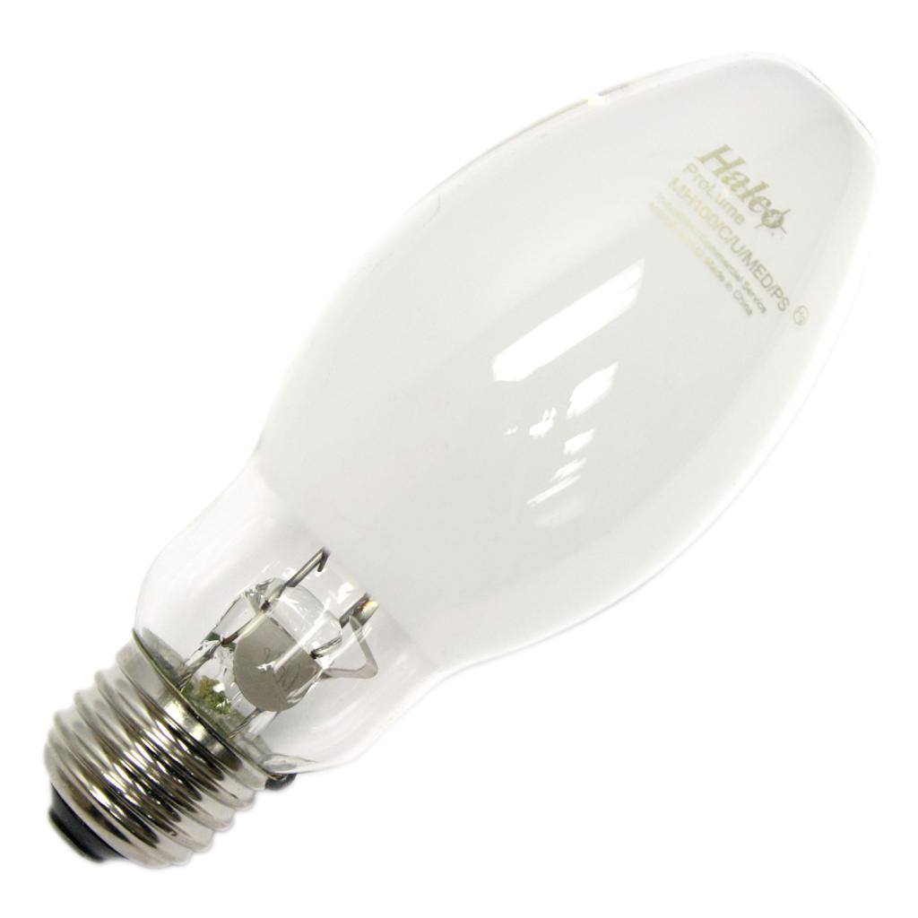 100 watt ED17 Medium Screw Base 3700K Natural White Rough Service Coated Metal Halide 1
