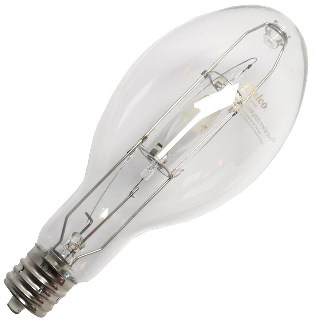 400 watt ED37 Mogul Screw Base 4000K Cool White Clear Metal Halide 1