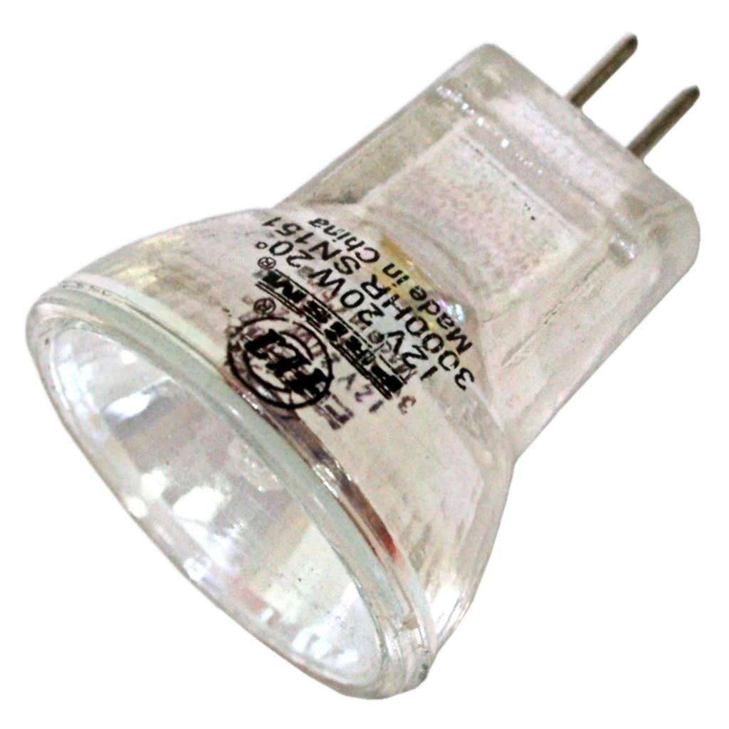 20 watt 12 volt MR8 Bi-Pin Base 3000K Natural White Wide Flood 1